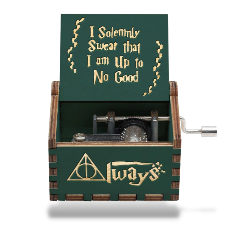 Trä speldosa harry potter