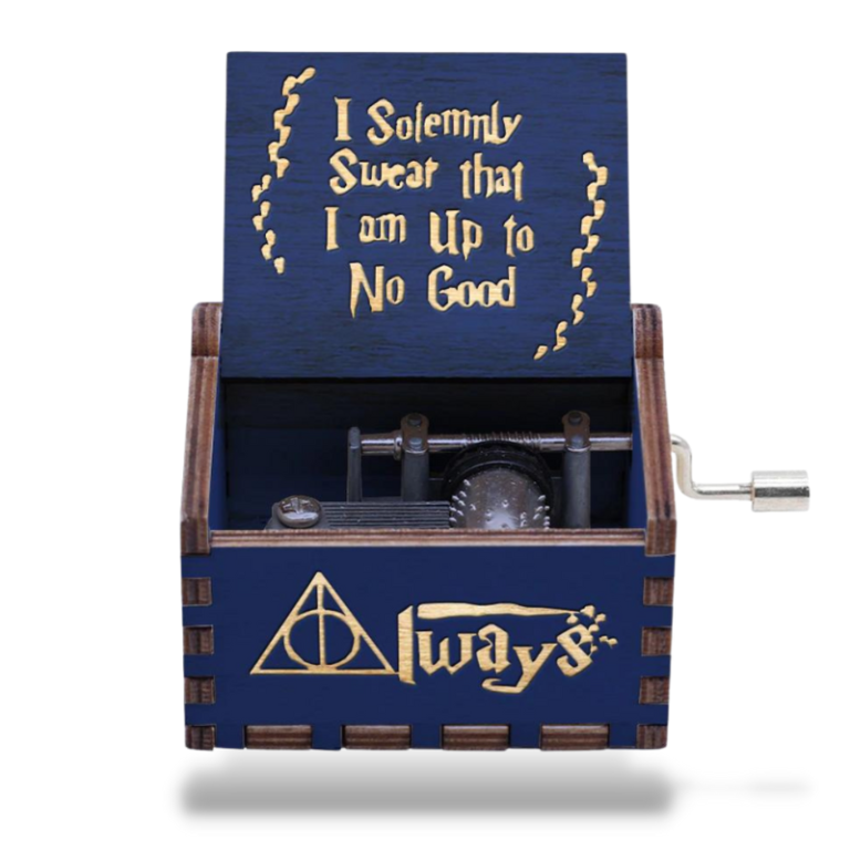 Trä speldosa harry potter